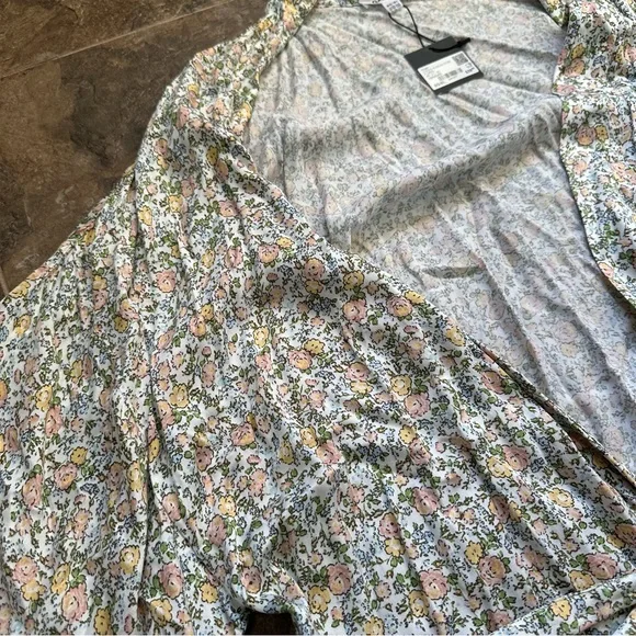 Garage Floral Kimono Robe - Picture 4 of 5